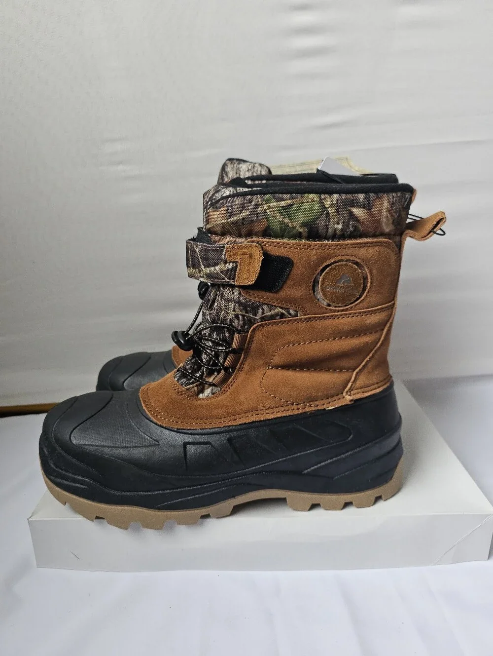 NWT Ozark Trail Snow Boots – Mossy Oak Camo – Men's Size 9 – Waterproof – Rated